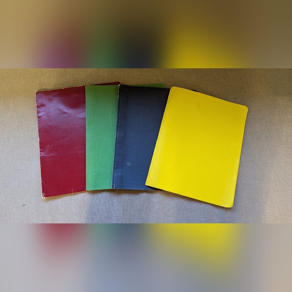 Set of 4 Duotangs